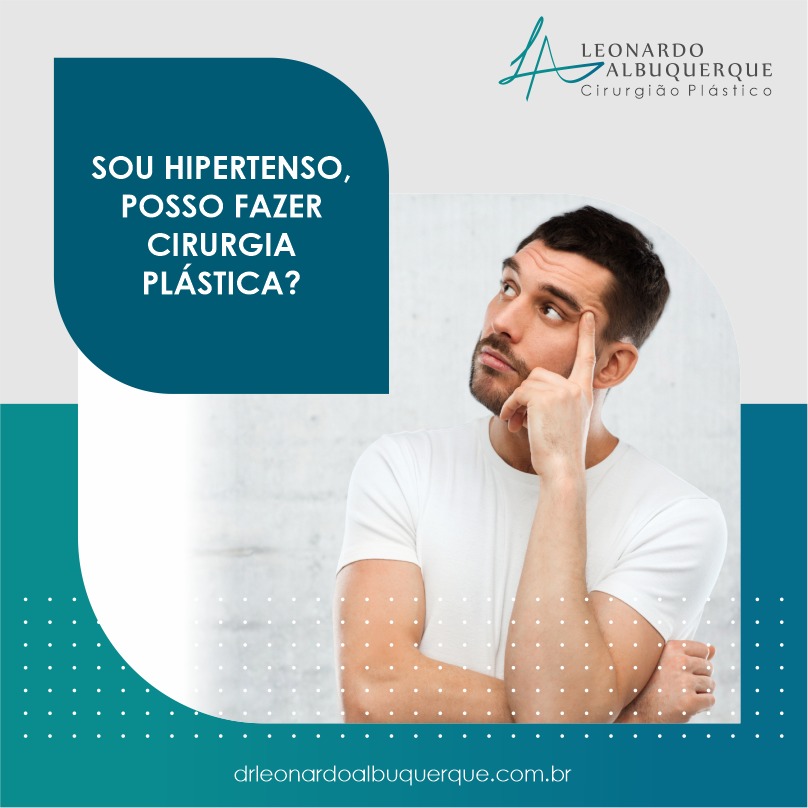 Hipertensos podem fazer Cirurgia Plástica?