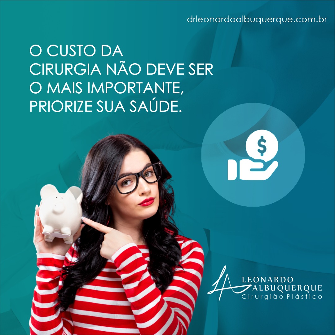 Priorize sua saúde, o custo da Cirurgia não deve ser o mais importante.
